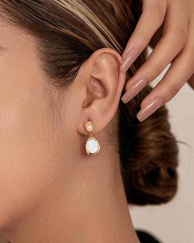 Elegant Opal and Pearl Earrings for Every Occasion