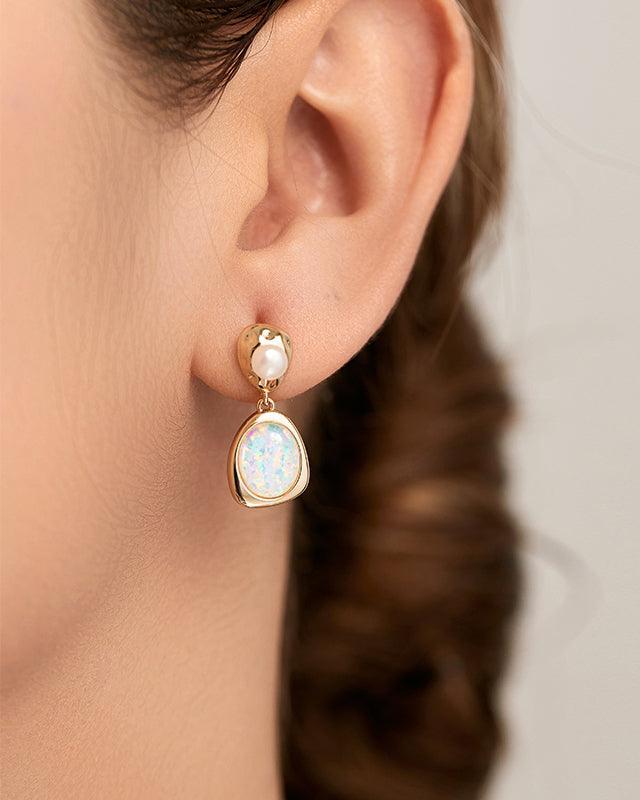 Elegant Opal and Pearl Earrings for Every Occasion