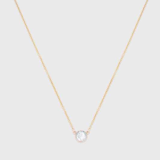 Elegant Paloma Necklace in Silver