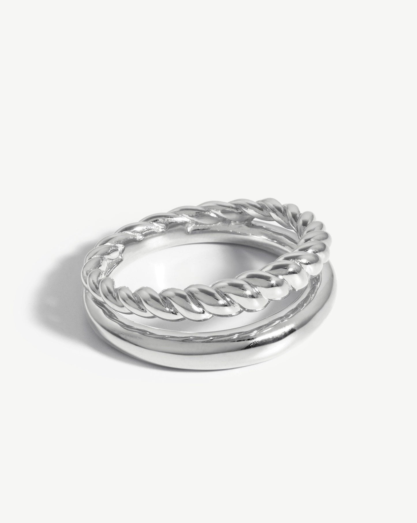 Sterling Silver Radial Design Ring