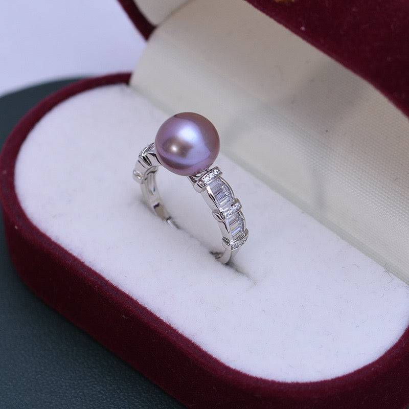 Freshwater Pearl Ring in 9-10mm Size