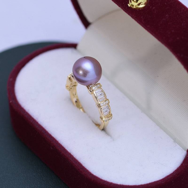 Freshwater Pearl Ring in 9-10mm Size