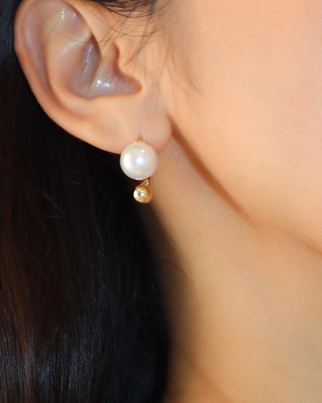 Baroque Pearl Drop Style Earrings