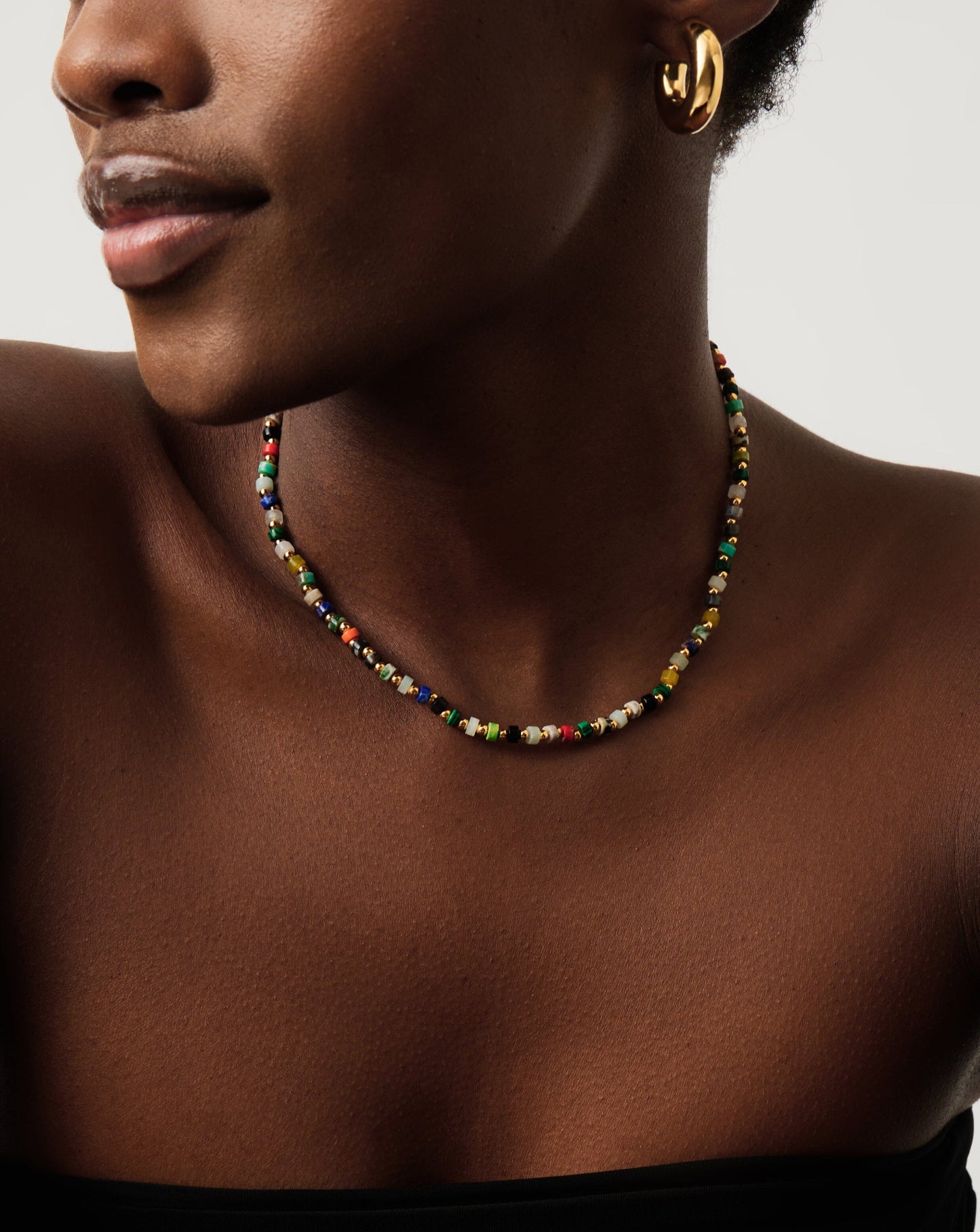 Colorful Beaded Necklace for Everyday Wear 1