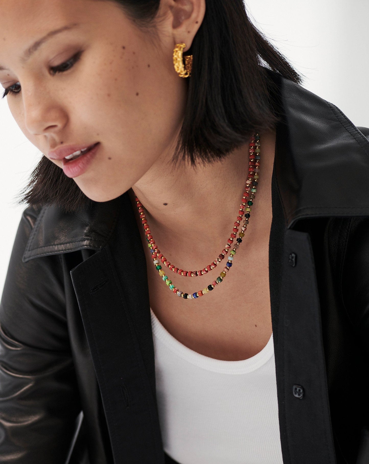 Colorful Beaded Necklace for Everyday Wear 2