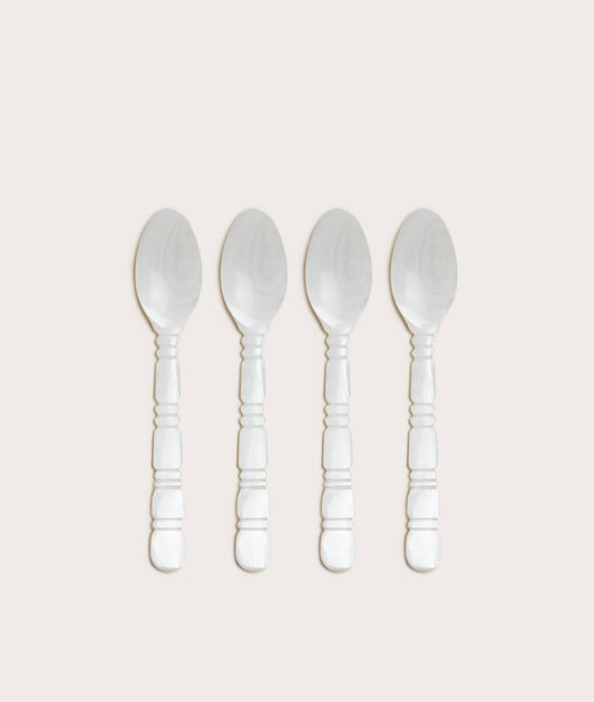 Mother of Pearl Column Spoon Set