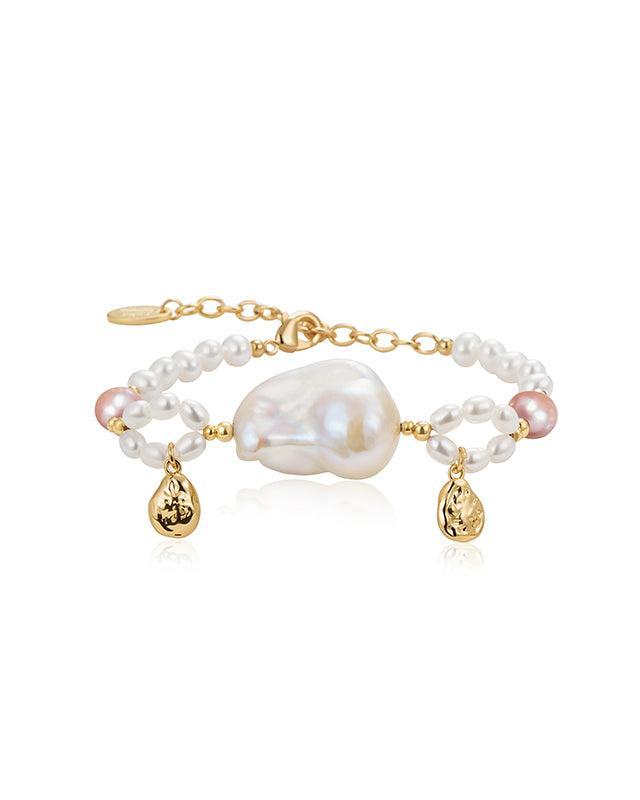 Elegant Pearl Bracelet for Spring Style