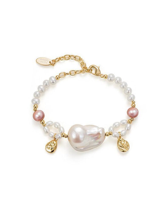 Elegant Pearl Bracelet for Spring Style