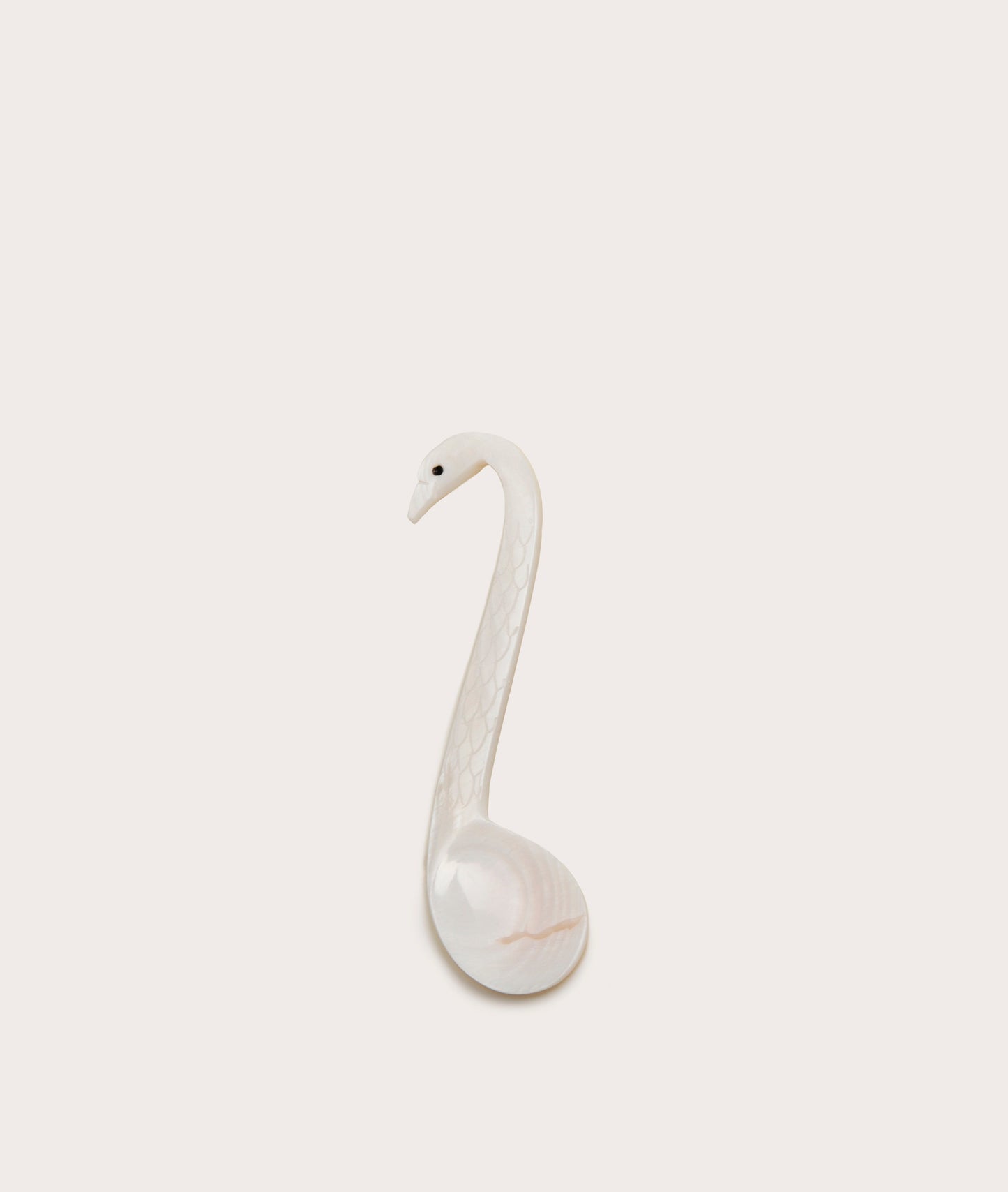 Mother of Pearl Swan Design Spoon