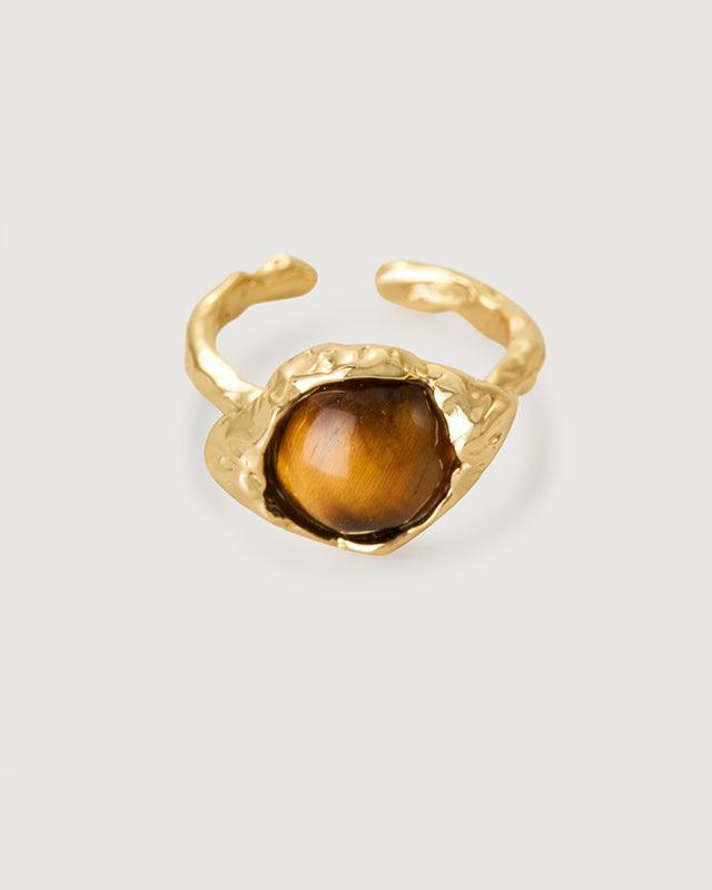 Tigerite Stone Ring for Stylish Wear