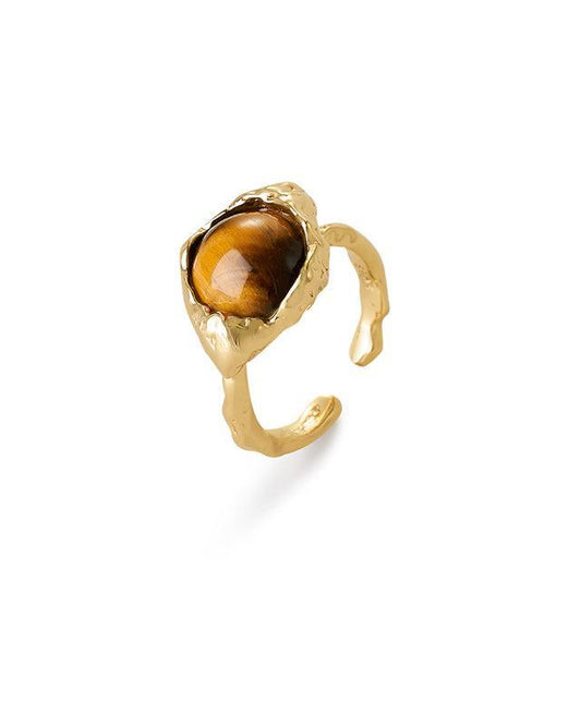 Tigerite Stone Ring for Stylish Wear