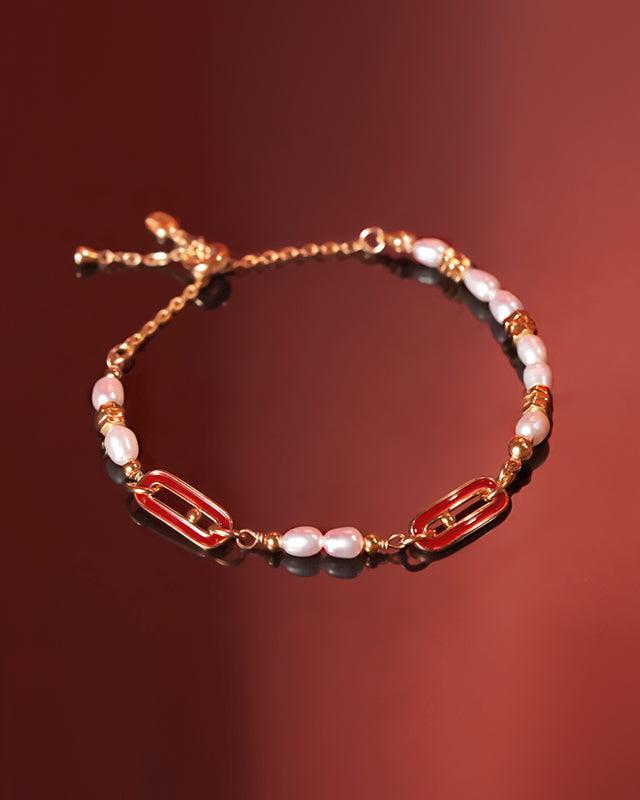 Red Bracelet in Stylish Design