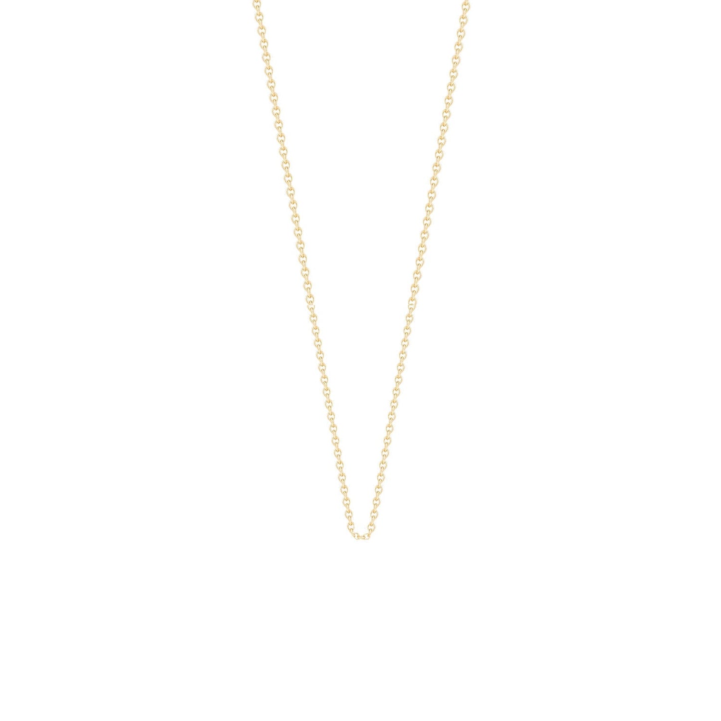 Diamond Cut Link Chain in 14kt Gold