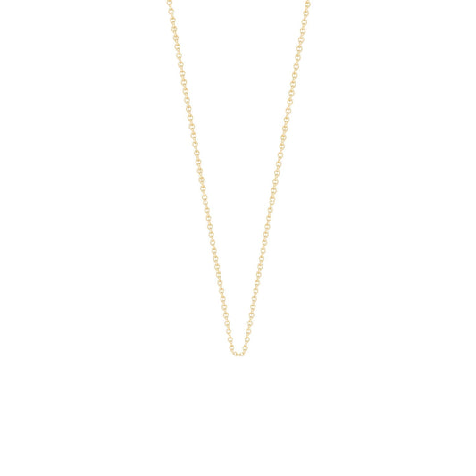 Diamond Cut Link Chain in 14kt Gold