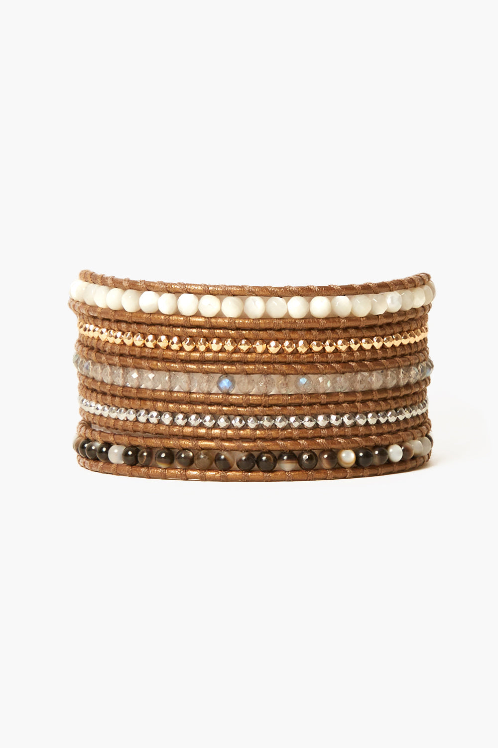 MOP Mix Wrap Bracelet in Stylish Design