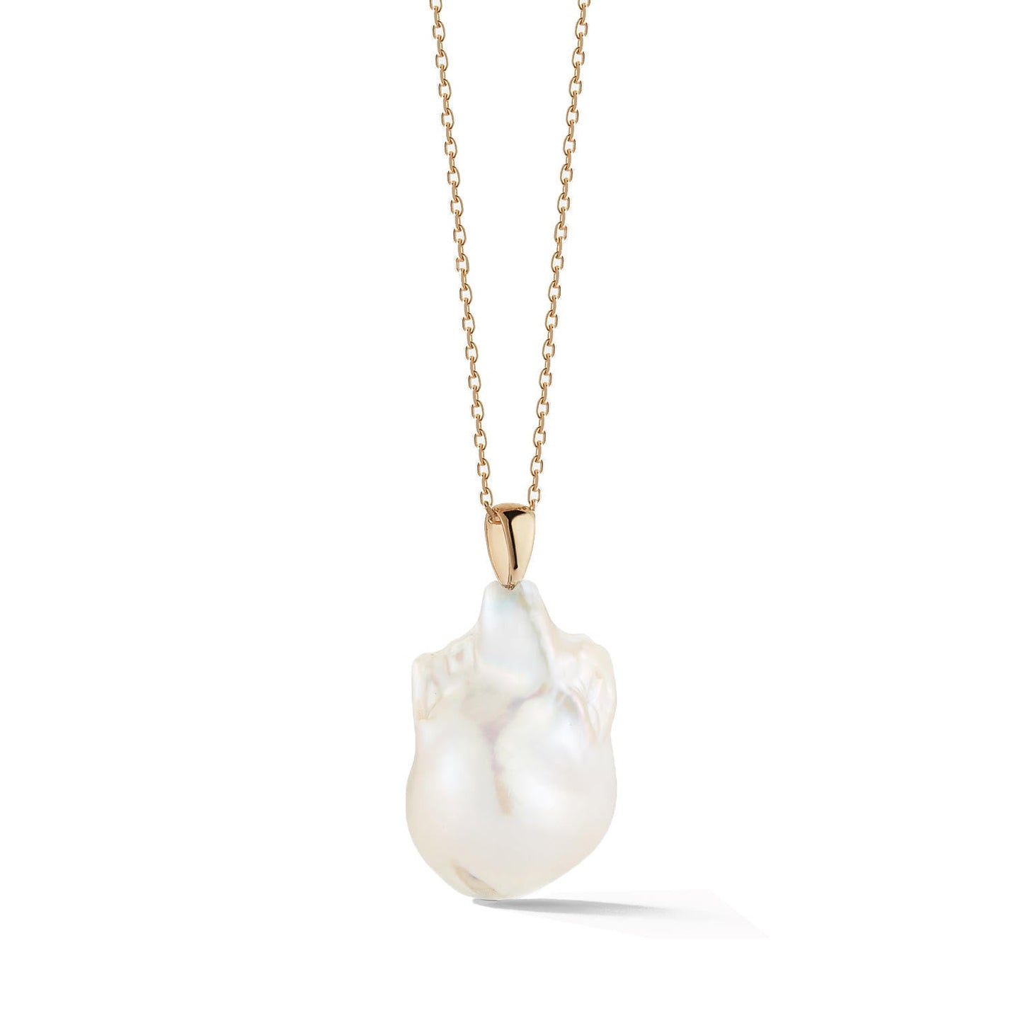 Baroque Pearl Necklace in 14kt Gold