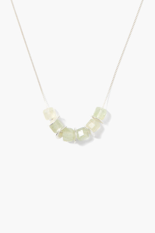 Phrenite Necklace in Elegant Design