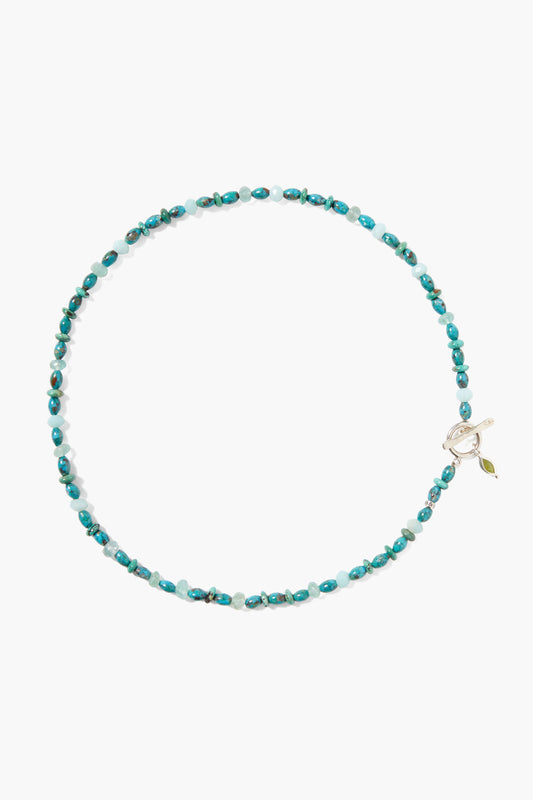 Turquoise Mix Toggle Necklace Design