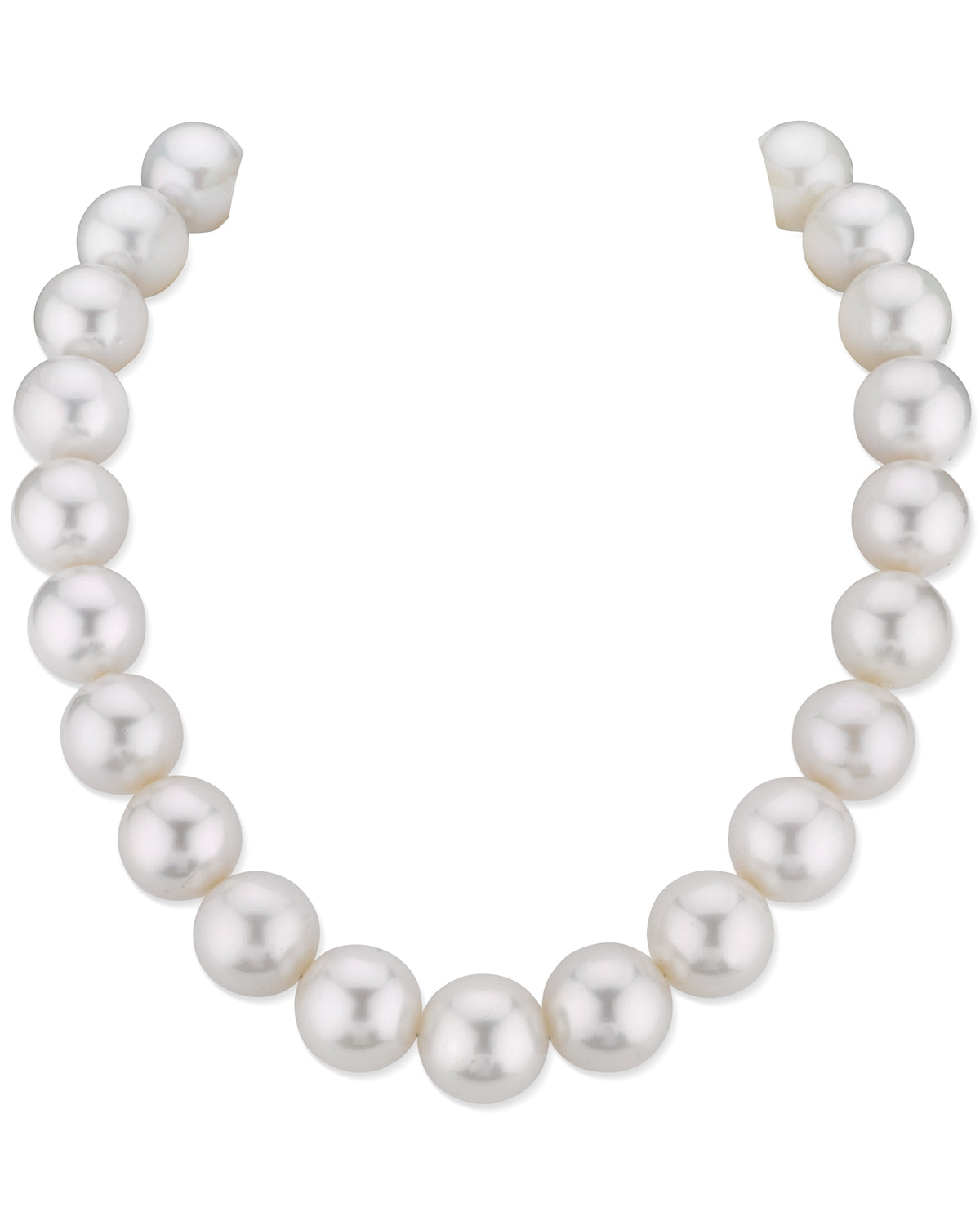 Large White South Sea Pearl Necklace in AAA Quality