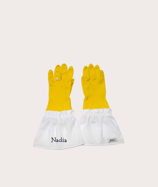 Custom Yellow Host Gloves for Events