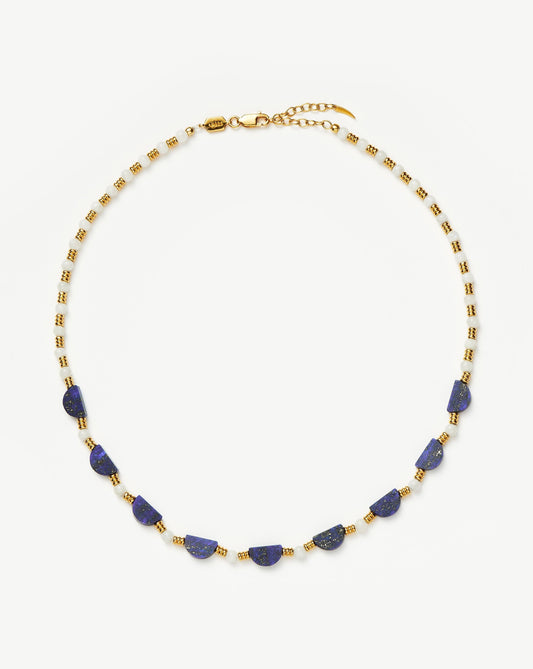 Gemstone Beaded Choker Necklace for Women