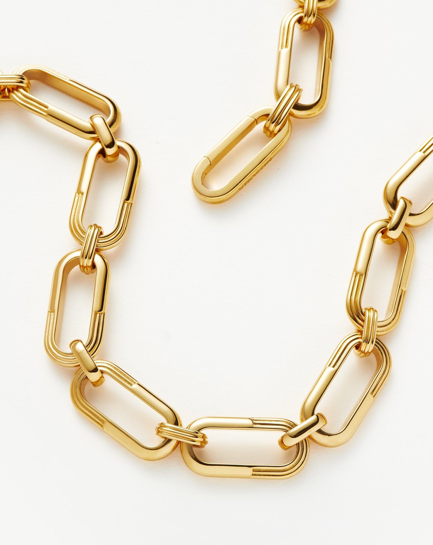 Chunky Chain Necklace in 18k Gold Plated